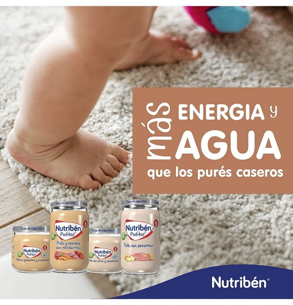 Nutriben Jamon Y Ternera Con Menestra De Verduras. - Alter