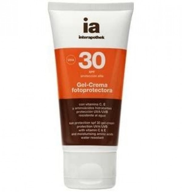 Interapothek Fotoprotec Spf 30 Gel Crema (1 Envase 50 Ml)