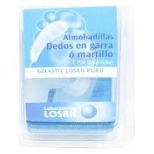 Gelastic Losan Almohadilla Dedos En Garra Apoyo Digital Talla Grande 1 Par