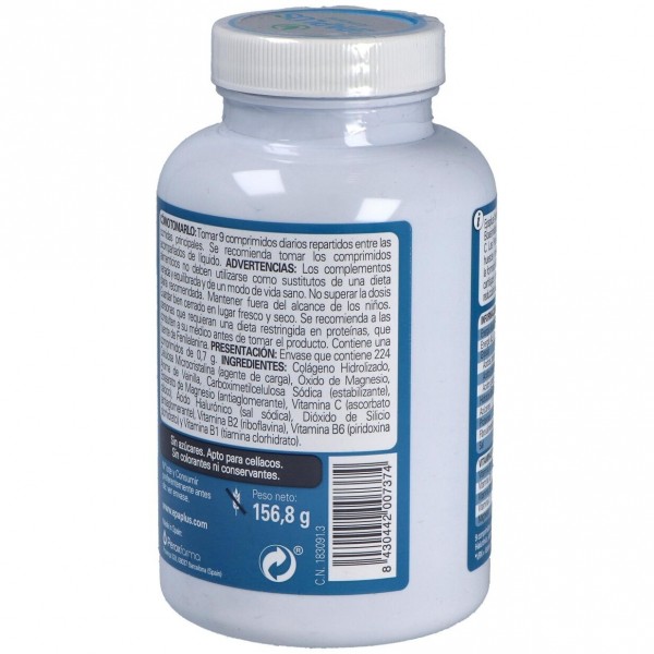 Epaplus Colágeno+ Ác. Hialurónico + Magnesio 14 Días 224comp - Peroxfarma - Peroxidos Farmaceuticos