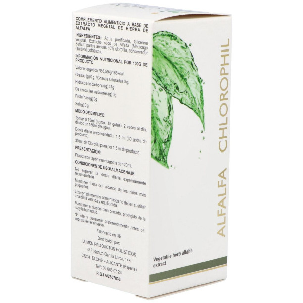 Lumen Clorofila De Alfalfa 120Ml