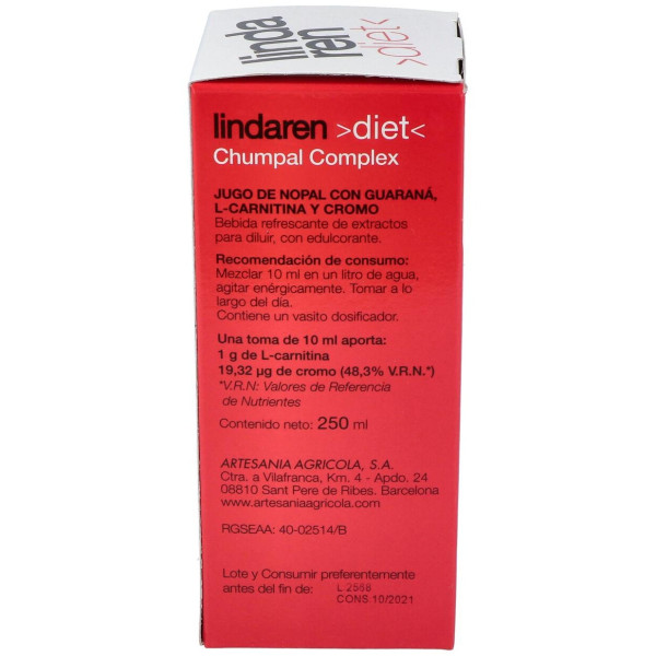 Artesania Lindaren Diet Chumpal Complex 250 Ml