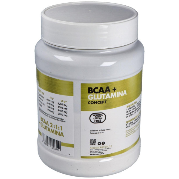 Bcaa+Glutamina Concept Limon 500Gr.