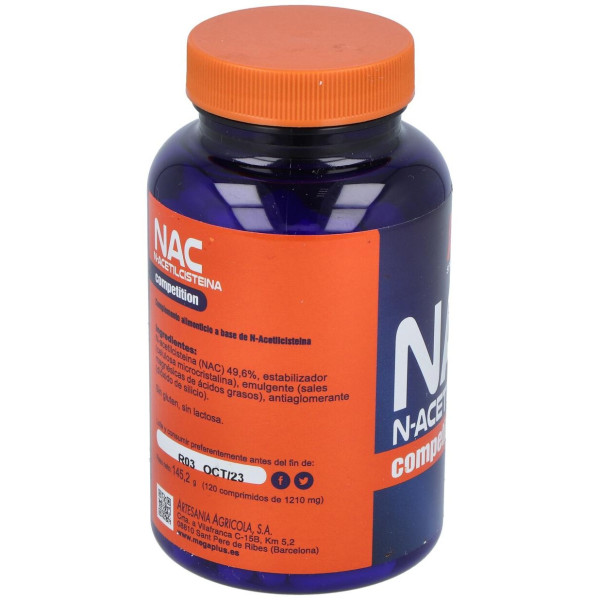 Nac N-Acetilcisteina 120Comp.