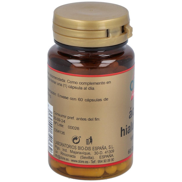 Obire Ácido Hialurónico 100Mg 60Cáps