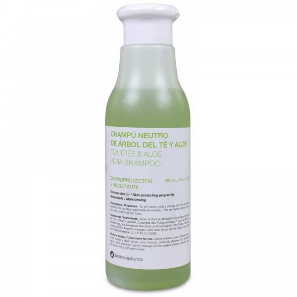Botánicapharma Champú Aloe Vera Y Árbol Del Té, 250 Ml