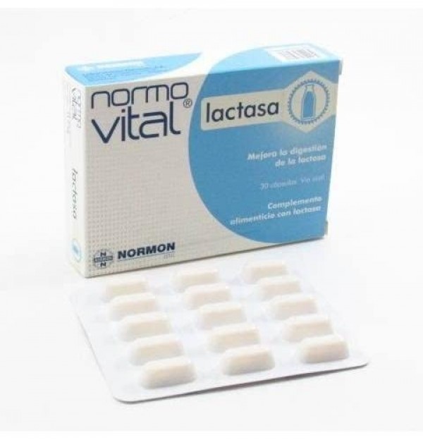 Normovital Lactasa (30 Capsulas)