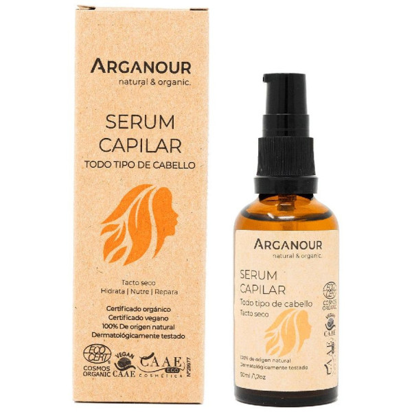 Argan Oil Serum Capilar Todo Tipo Cabello 50 Ml