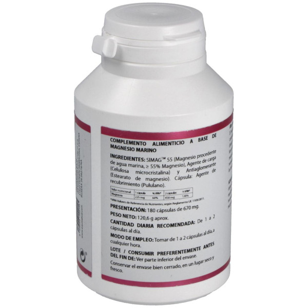 Equisalud Holomega Magnesio Marino 180Caps