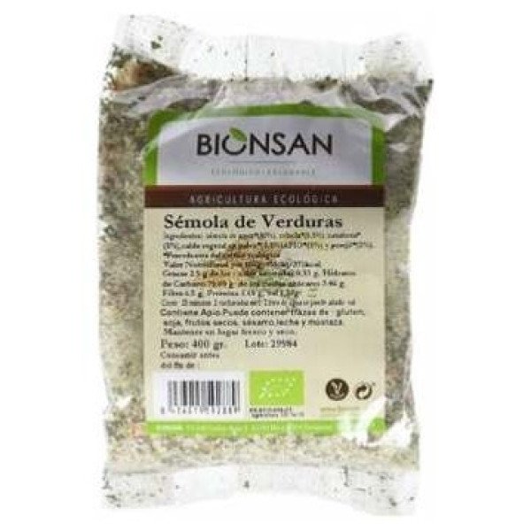 Bionsan Semola De Verduras 400G