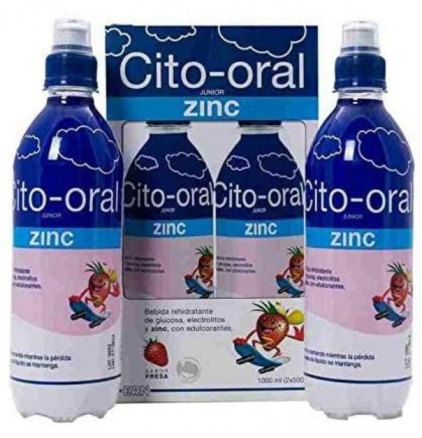 Cito-Oral Junior Zinc (2 Botellas 500 Ml)