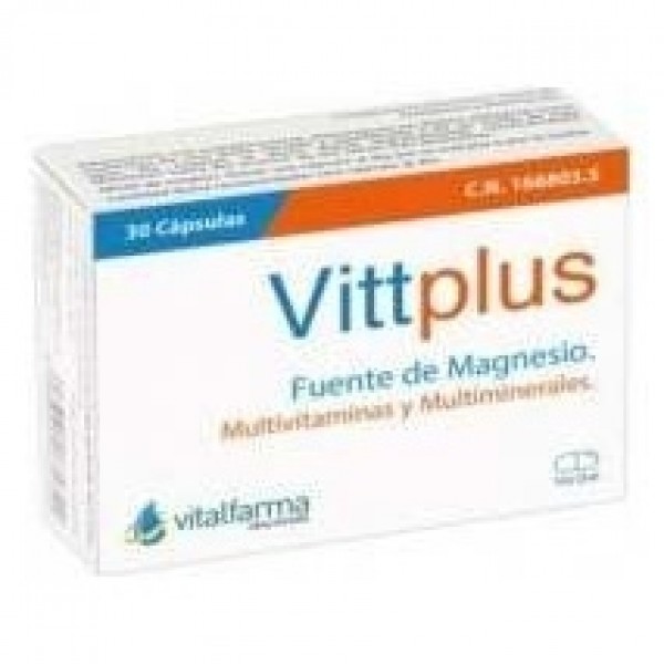 Vittplus 30 Capsulas Vitalfarma