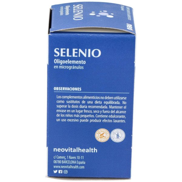 Selenio Microgranulos Neo 50Cap.