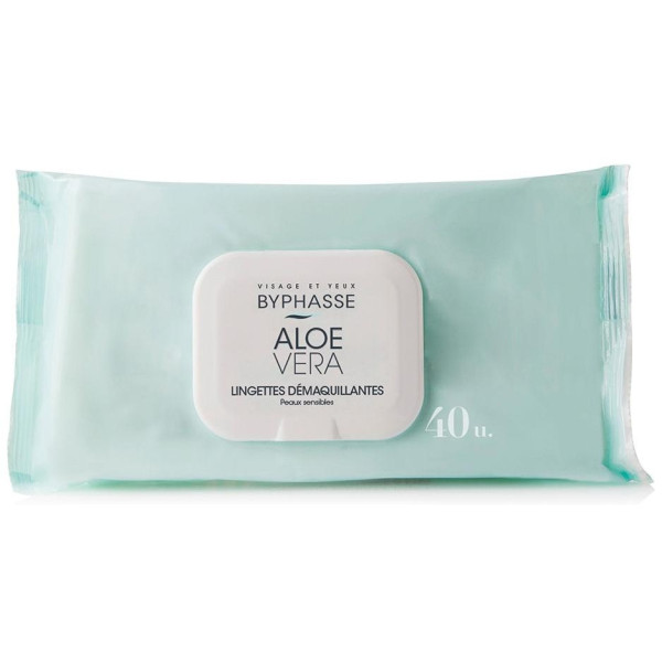 Toallitas Desmaquillantes Aloe Vera 40 U