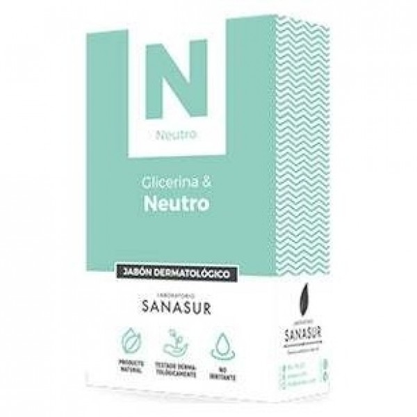 Sanasur Jabon Glicerina Neutro 100 Gr