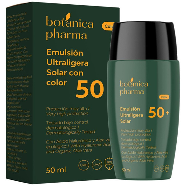 Emulsión Ultraligera Solar Spf50+ Color 50Ml