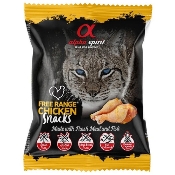 Alpha Spirit Snack Tacos Gato Ave 50 Gr (24 Uds)