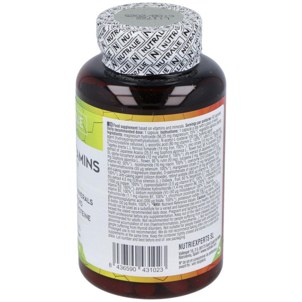 Nutralie Multivitaminas Complex 29 Activos 60Caps