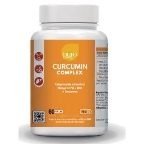 Puro Omega Curcumin Complex 60 Perlas