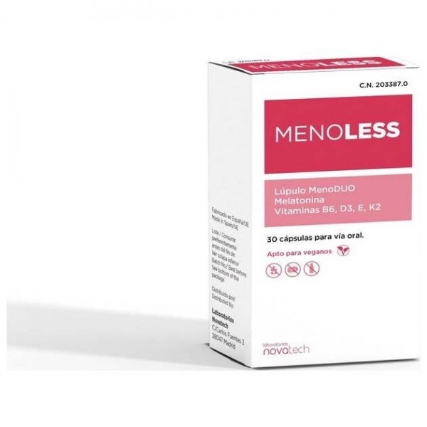 Menoless 30 Capsulas Novatech