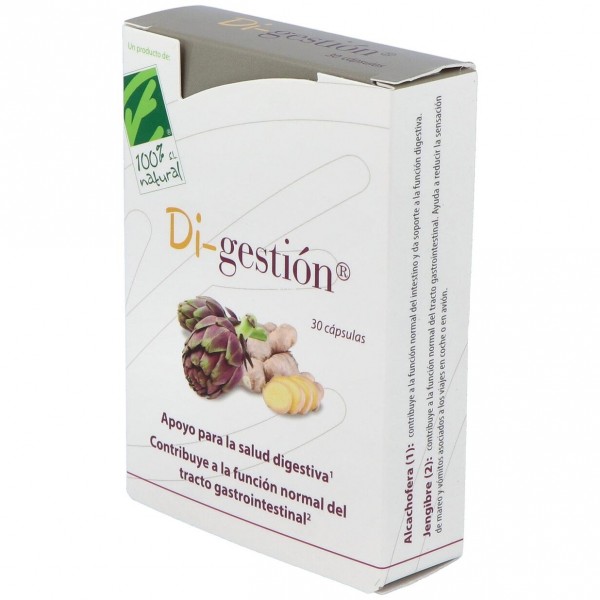 Cien Por Cien Natural Di-Gestion 30 Capsulas