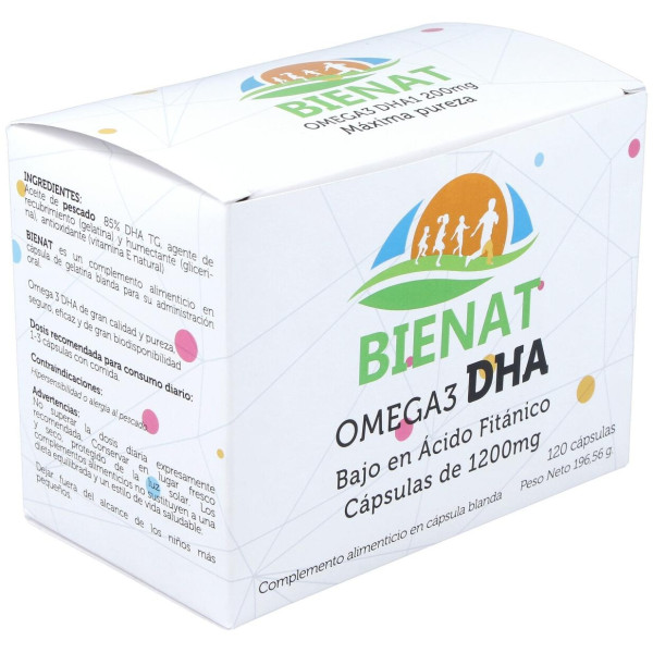 Bienat Dha Omega 3 1000Mg. 120Cap. 2