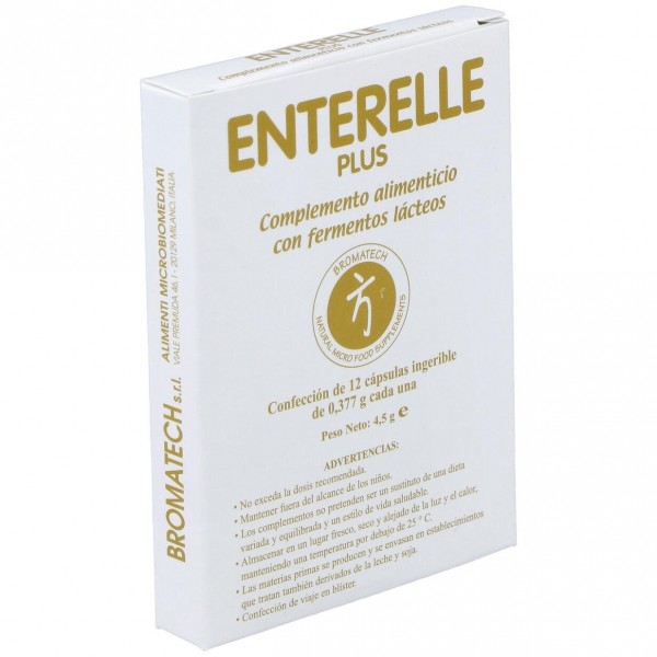 Bromatech Enterelle Plus, 12 Cápsulas
