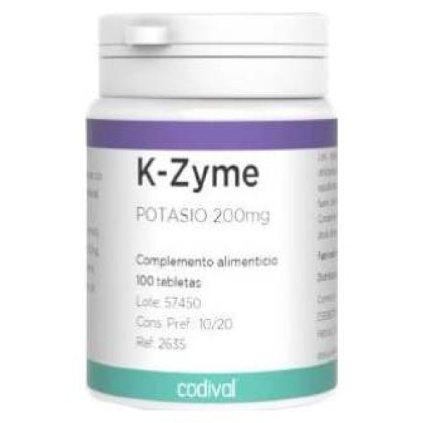 Codival K-Zyme 200Mg 100Comp