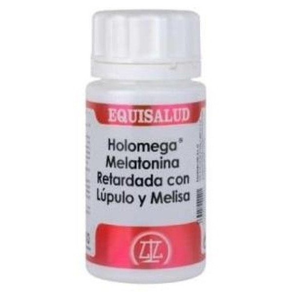 Holomega Melatonina Retard Con Lupulo Y Melisa 50C