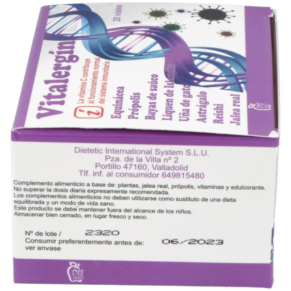 Dis Vitalergin 20Uds