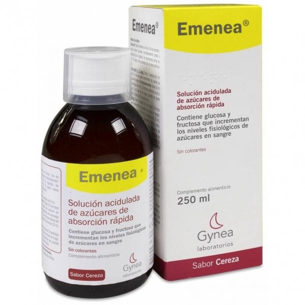 Emenea®  Jarabe Simple Sabor Cereza 250Ml