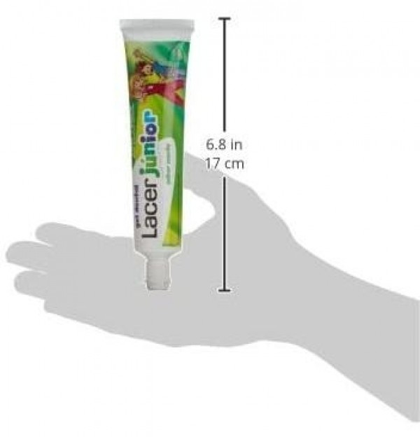 Lacer Junior Gel Dental (1 Envase 75 Ml Sabor Menta)
