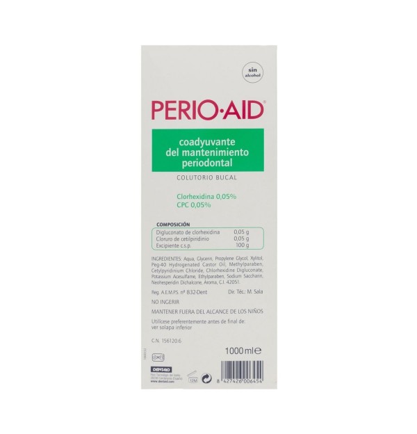 Perio Aid 0.05 Mantenimiento Y Control (1 Envase 1000 Ml)