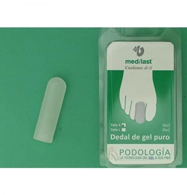 Dedal Proteccion Dedos Pies - Medilast Forrado De Gel Puro (T- S 1 U)
