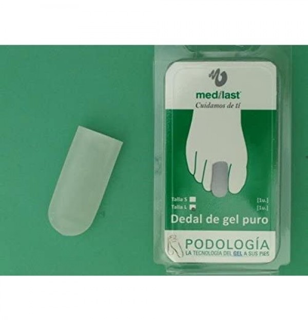 Dedal Proteccion Dedos Pies - Medilast Forrado De Gel Puro (T- L 1 U)