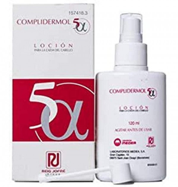Complidermol 5Alfa Locion Anticaida (1 Envase 120 Ml)