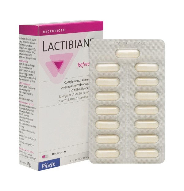 Lactibiane Reference Pileje (2,5 g 30 Cápsulas) - Pileje Slu