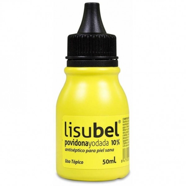 Povidona Yodada Lisubel 10% Bote 50 Ml