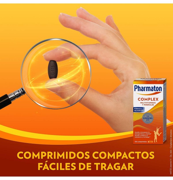 Pharmaton Complex (100 Comprimidos)