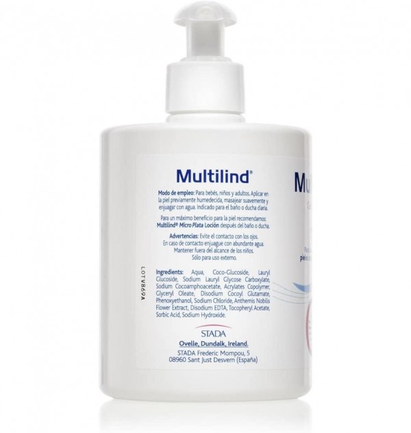 Multilind Gel De Baño (1 Envase 500 Ml)