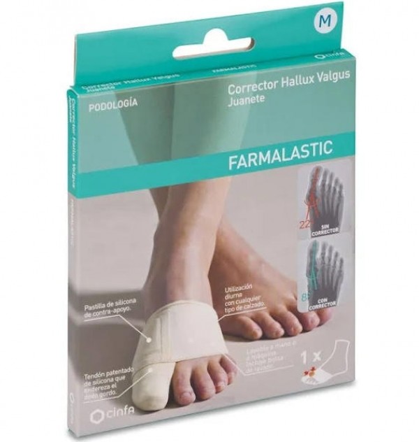 Corrector Juanete Actividad - Farmalastic Feet (T- Med)