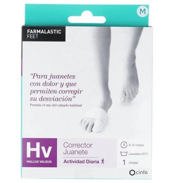 Corrector Juanete Actividad - Farmalastic Feet (T- Med)