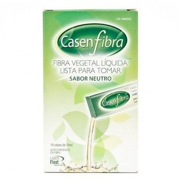 Casenfibra - Fibra Vegetal Liquida (14 Sobres 10 Ml)