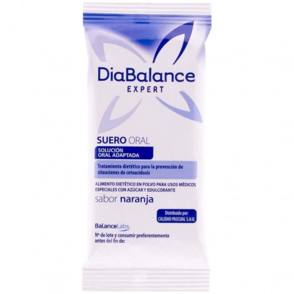 Diabalance Expert Suero Oral Naranja 4 Sobres