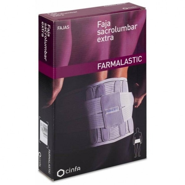 Farmalastic Faja Sacrolumbar Extra Talla 1, 1 Ud