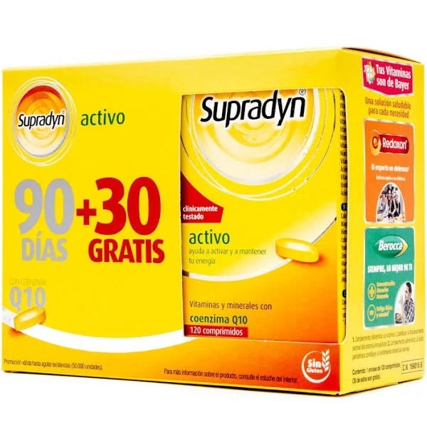 Supradyn Activo (90 + 30 Comprimidos)