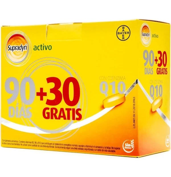 Supradyn Activo (90 + 30 Comprimidos)