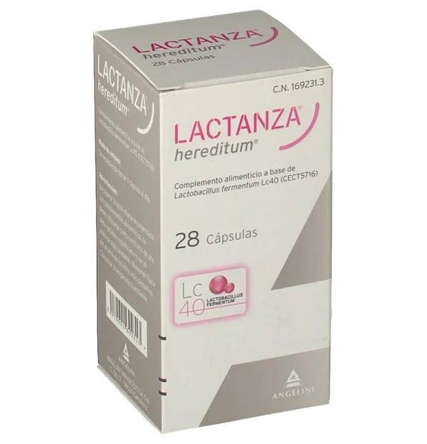 Lactanza Hereditum (28 Capsulas)