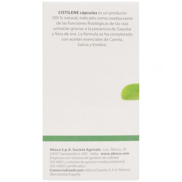 Aboca Cistilene, 50 Cápsulas