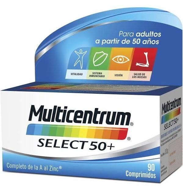Multicentrum Select 50+ (90 Comprimidos)